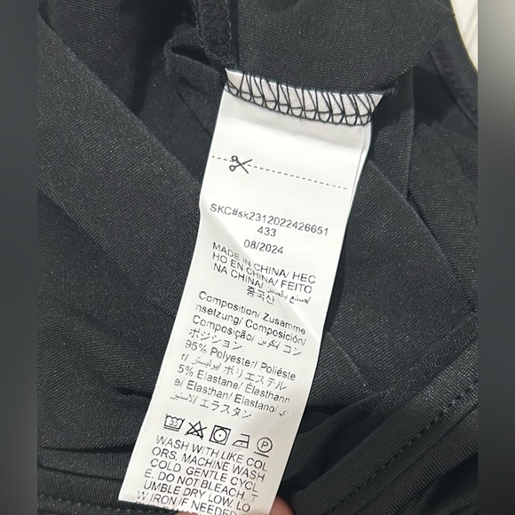 SHEIN Girls Jumpsuit Trio Size 5 Years Black Pink Tan Sleeveless Dance Play Set - Picture 5 of 5